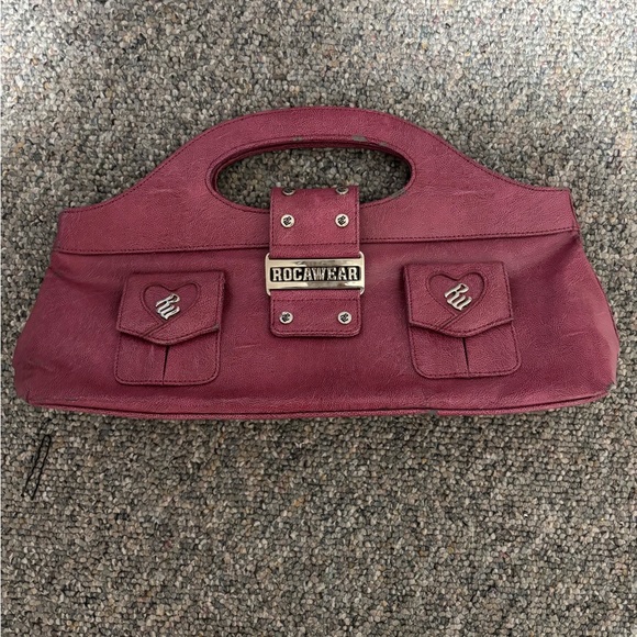 Rocawear Burgundy Handbag - Picture 1 of 5
